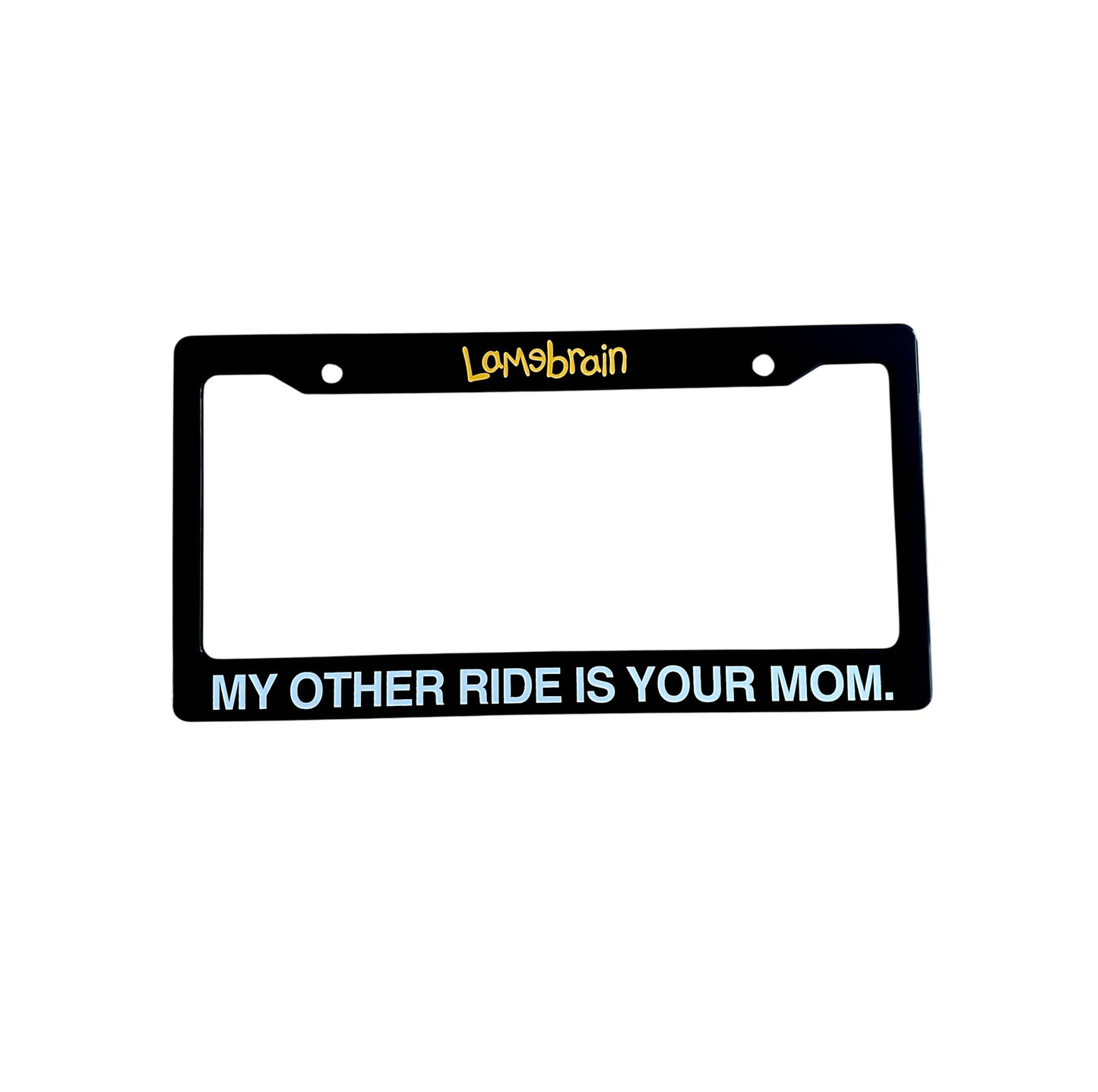 Other Ride License Plate Frame