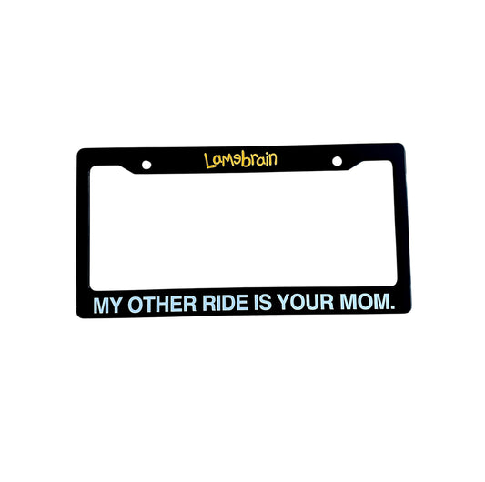 Other Ride License Plate Frame
